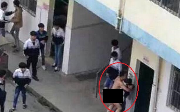 School of hard knocks? Female student is attacked on campus by a teacher in the nude