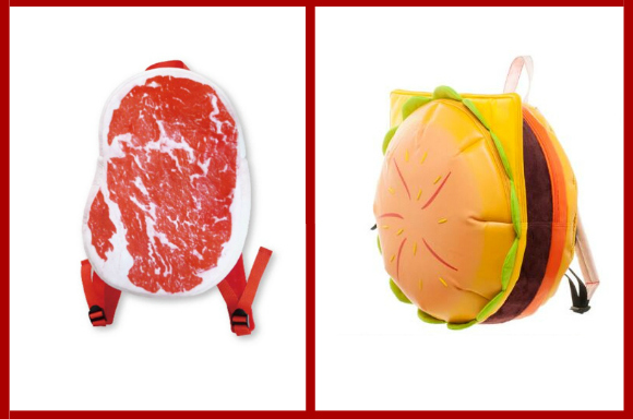 Beefy backpacks are the perfect fashion statement for any meat-loving traveler