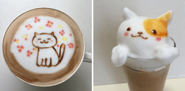 The cats came back, and they’re resting on top of Japan’s lattes!【Photos】