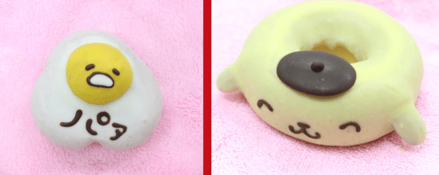 Sanrio characters Gudetama and Pom Pom Purin are now sweeter than ever as donuts 【Photos】