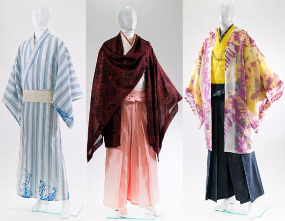 Walk the streets of Japan in style with bushido-influenced men’s summer kimono range from Kyoto