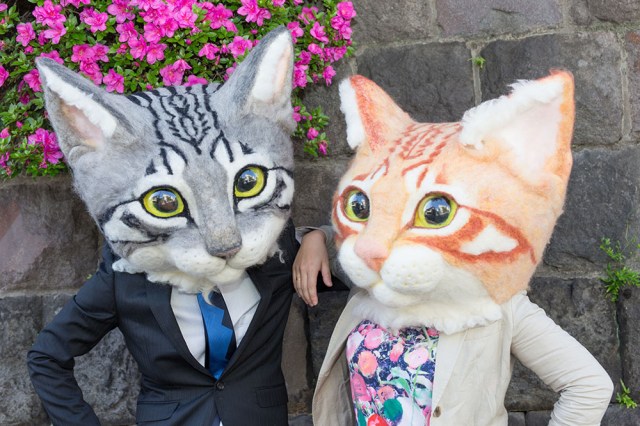 Cosplay like a cool cat with an ultra-realistic, giant cat head from Japan!