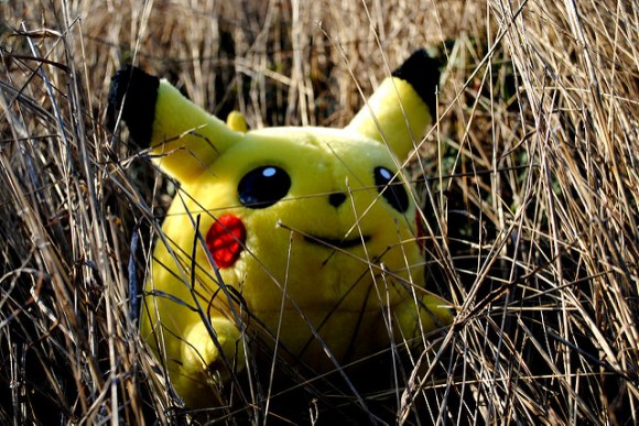 WILD PIKACHU APPEARS! by Sadie Hernandez via flickr