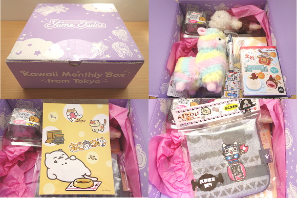 New Yume Twins “Kawaii Monthly Box” from Tokyo ships cute Japanese items worldwide!