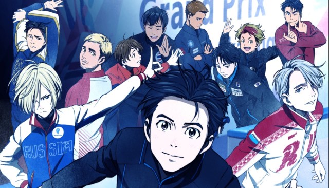 Hot guys on ice! Original figure skating anime Yuri On Ice premieres this October!