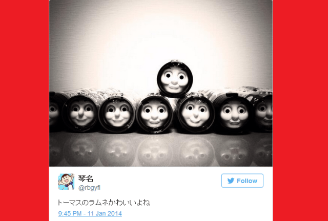 Thomas the Tank Engine in Ramune candy form is actually pretty terrifying 【Pics】