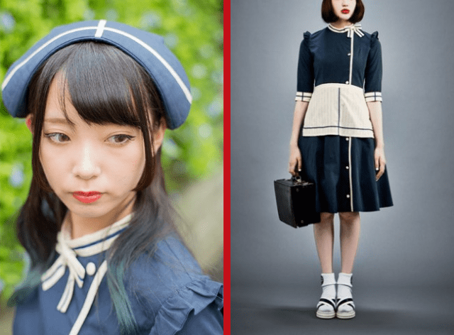 Japan’s new Nurse Maid Dress combines two playfully iconic looks in one charming outfit　【Photos】