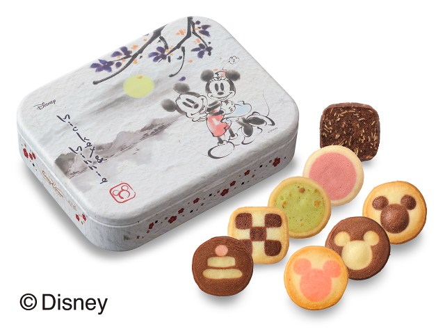 New Year’s range of Disney sweets feature characters drawn in traditional Japanese sumi-e ink art