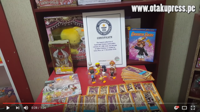 Cardcaptor Sakura Fan in Peru Gets Guinness World Record For Largest Collection