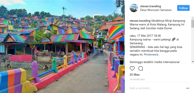 Indonesian community paints the town red…orange, yellow, green, blue and purple【Photos】