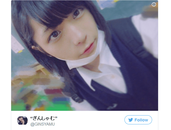 Japanese high school boy wows netizens with his cute girl-next-door looks