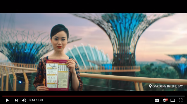 Singapore Airlines adds country’s attractions to safety video so passengers actually watch【Video】