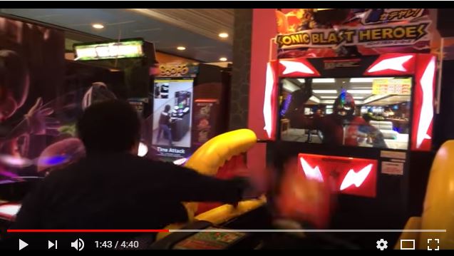 Video game arcade in Japan invites you to resist Christmas…with fists…