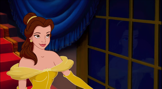 Super-sexy outfit for Beauty and the Beast’s Belle made by Japanese girl’s coloring book mistake