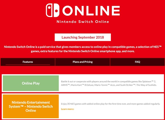 Nintendo Switch Online launches in September, comes with 20 free games and cloud save for a fee