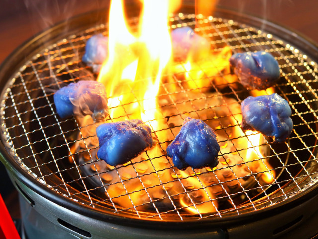 Kyoto yakiniku restaurants offer up blue meat and drinks for Japan’s World Cup fever