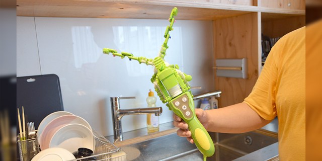 Not a fan of dishwashing? Get yourself an electric, plate-scrubbing robot appendage