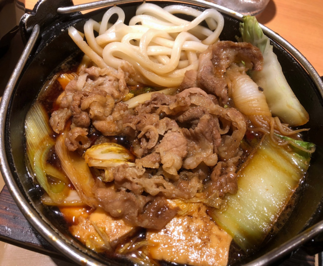 Fast food sukiyaki: One of the greatest things about autumn/winter in Japan!