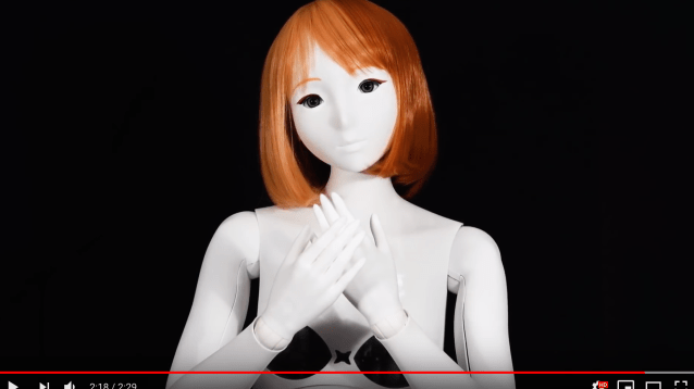 Bring your 2-D waifu to life with world’s first life-sized “emotional” robotic figurine 【Video】