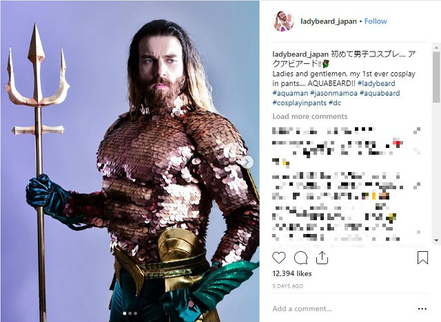 Ladybeard makes a comeback as Aquabeard, unshaven fearsome protector of the deep