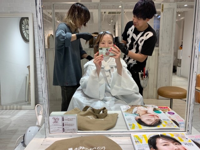 Our unrefined “potato” reporter gets a haircut by an anime hairstyle expert in Tokyo