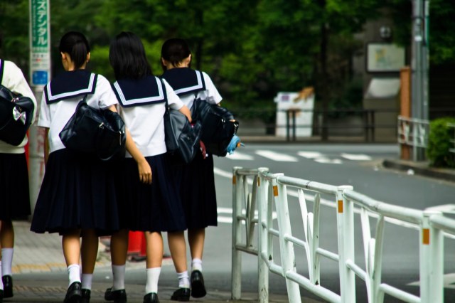 Japanese man approaches high school girl on the street claiming to be husband in past life