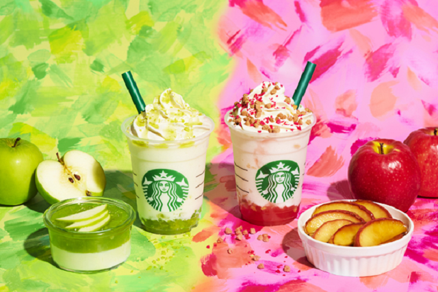 Starbucks Japan adds two different mouth-watering apple Frappuccinos for fall