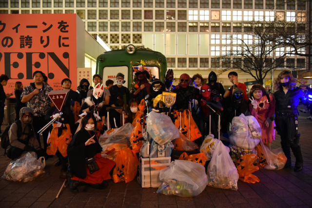 Shibuya Halloween cosplay cleanup crew wants your help this year!