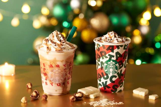 Starbucks Japan unveils new Nutty White Chocolate Frappuccino for Christmas 2019