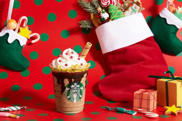 Starbucks Japan unveils new Santa Boots Chocolate Frappuccino for Christmas 2019