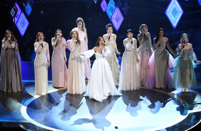 Japanese fans ecstatic to see Takakao Matsu perform at Oscars with Idina Menzel and 9 other Elsas