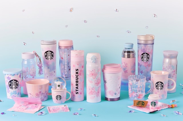Starbucks Japan reveals second sakura cherry blossom drinkware range for 2020