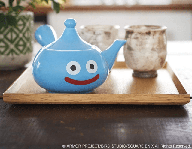 Enjoy some slime tea time with the Dragon Quest kyusu teapot from the Square Enix e-Shop【Photos】