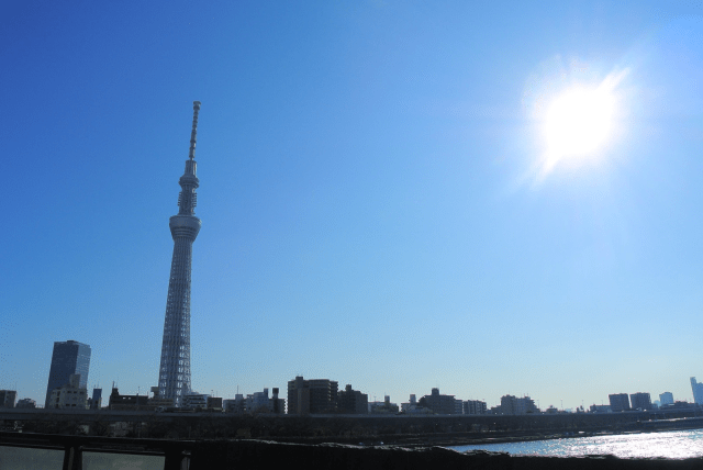 Time acceleration is occurring in Tokyo’s Skytree