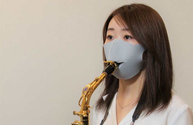 Japanese company creates face masks for musicians