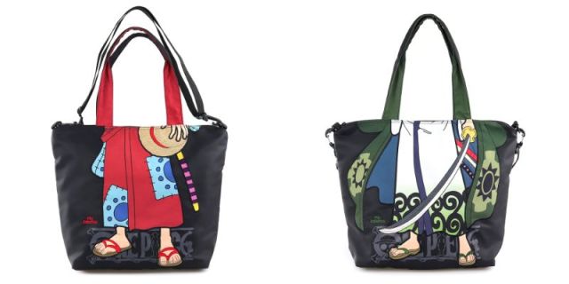 One Piece teams up with Japanese fashion brand mis zapatos for funky, fashionable bags