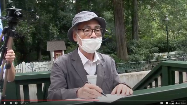 Hayao Miyazaki sketches cute characters for new signboard at the Ghibli Museum【Video】