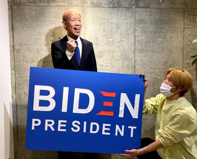 Mr. Sato cosplays as Joe Biden, makes ice cream pit stop as Sato Biden