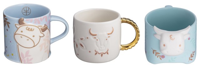 Starbucks Year of the Ox collections bring Chinese zodiac style to China, Taiwan, Thailand【Pics】