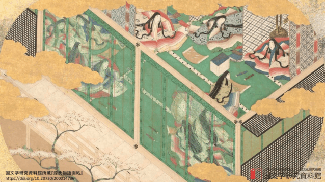 Embrace the literary and the historical with traditional Japanese artwork as your Zoom background