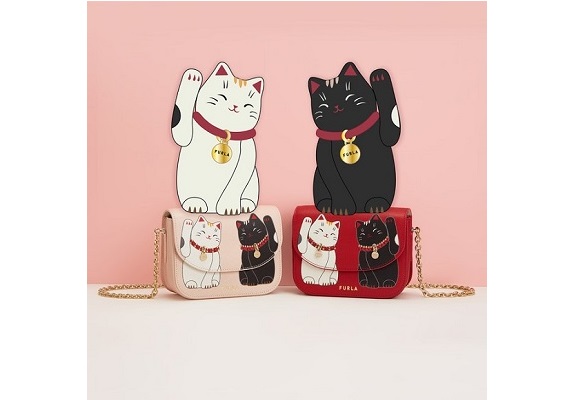 Invite some luck into your life this year with Furla’s new Little Cats collection of merch