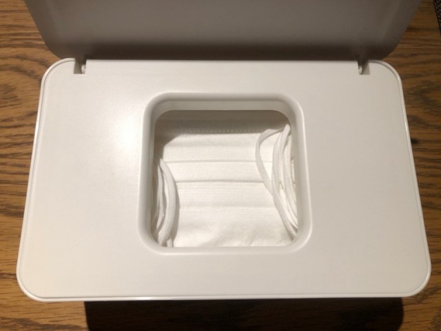 Pandemic life hack: This Muji wet tissue box is perfect for storing disposable masks