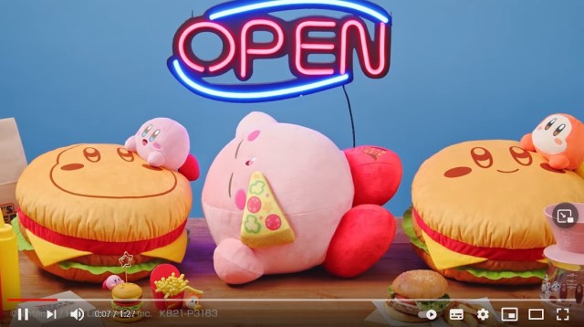 Nintendo superstar Kirby gorges on fast food for latest Japanese lottery prizes