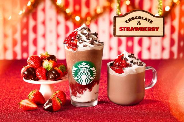 Christmas arrives at Starbucks in Japan with new festive Frappuccino and drinkware