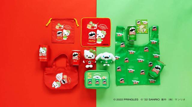 Pringles teams up with Hello Kitty for new Sanrio collection in Japan