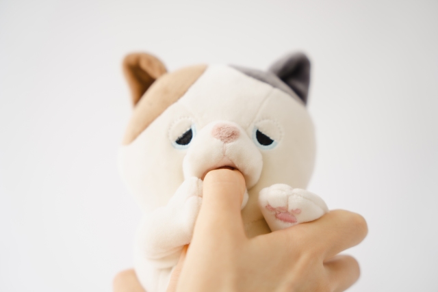 Japanese company engineers soft toys that will nibble your finger, for folks who are into that