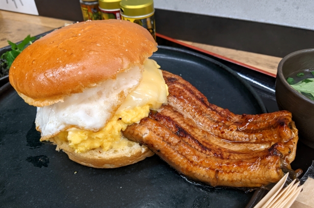 Eggslut adds a whole ass eel to a new sandwich in Japan