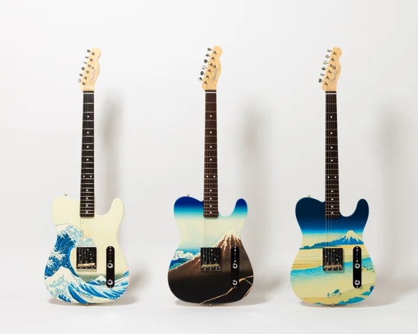 Fender Flagship Tokyo releases Hokusai art-inspired guitar series for first anniversary