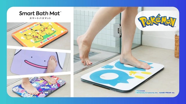 Pokémon Smart Bath Mats are amazingly cute, but there’s more to them than meets the eye【Photos】