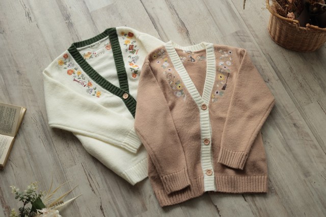 Studio Ghibli heroine cardigans give you warmth and strength to face everyday challenges